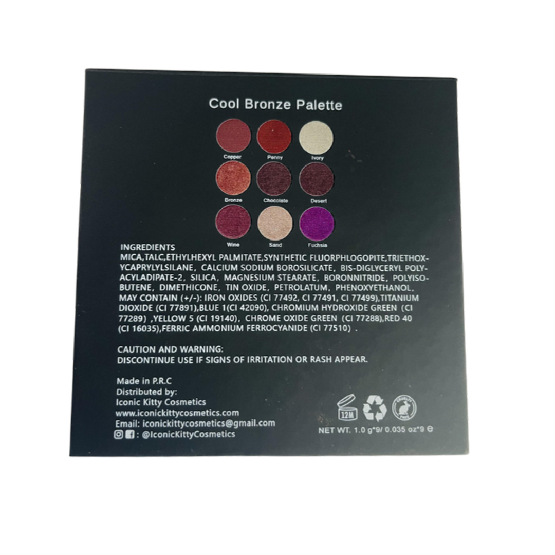 Cool Bronze Palette