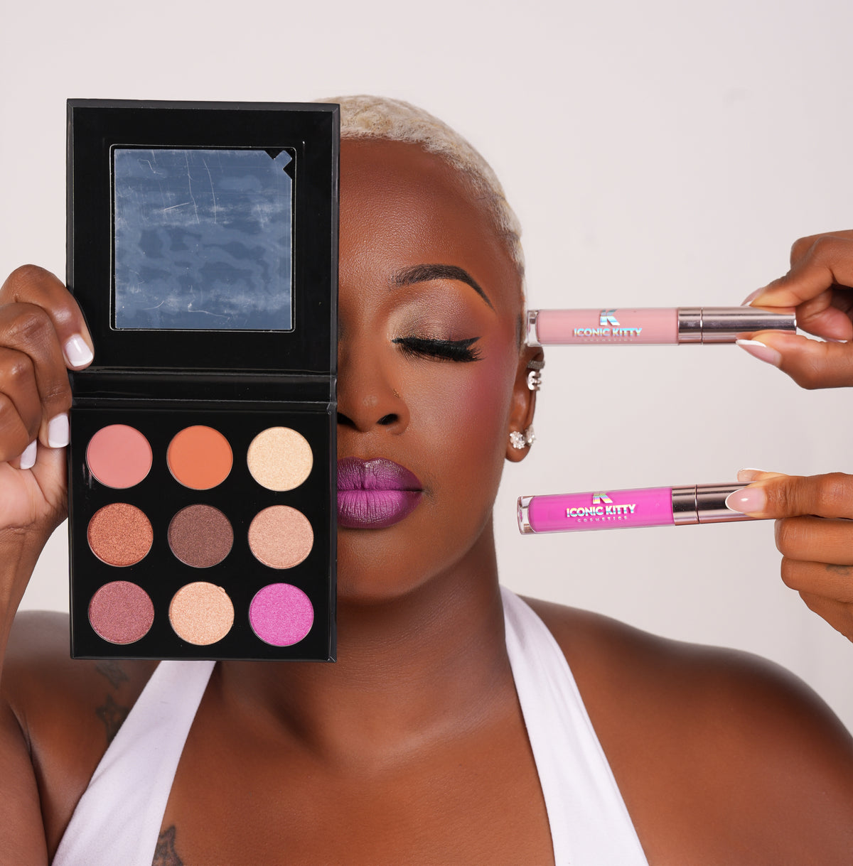 Cool Bronze Palette